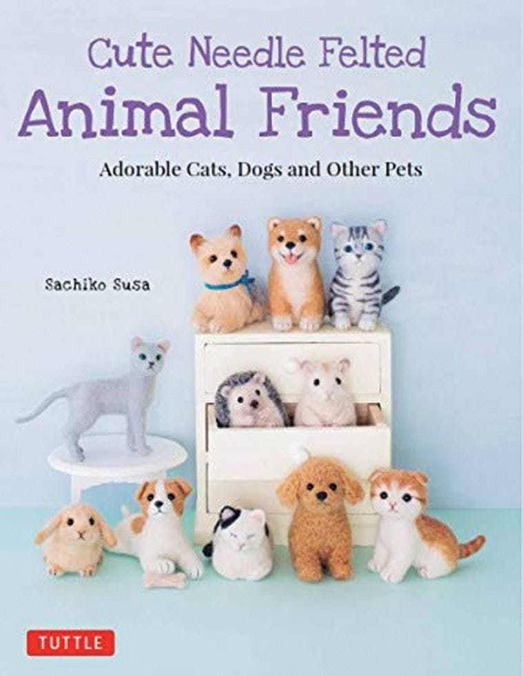 Cute Needle Felted Animal Friends by Sachiko Susa (Paperback Book) - Image 7