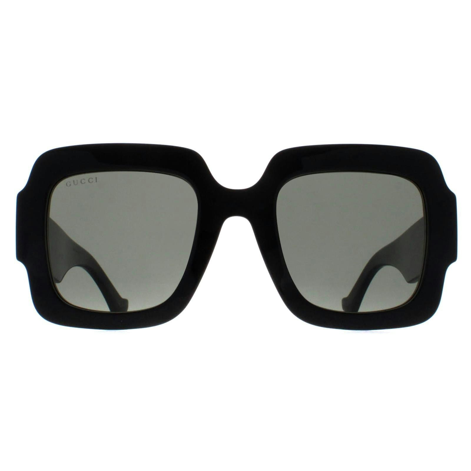 Gucci , Sunglasses, Female, Black, 50 Mm, Rectangle Sunglasses - Image 7