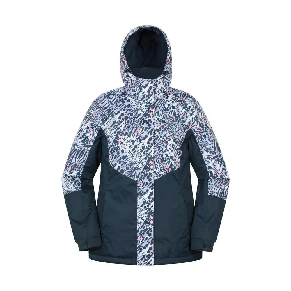 Mountain Warehouse Women's Lilac Dawn Ii Animal Print Ski Jacket - 20 Uk - 100% Mixed
