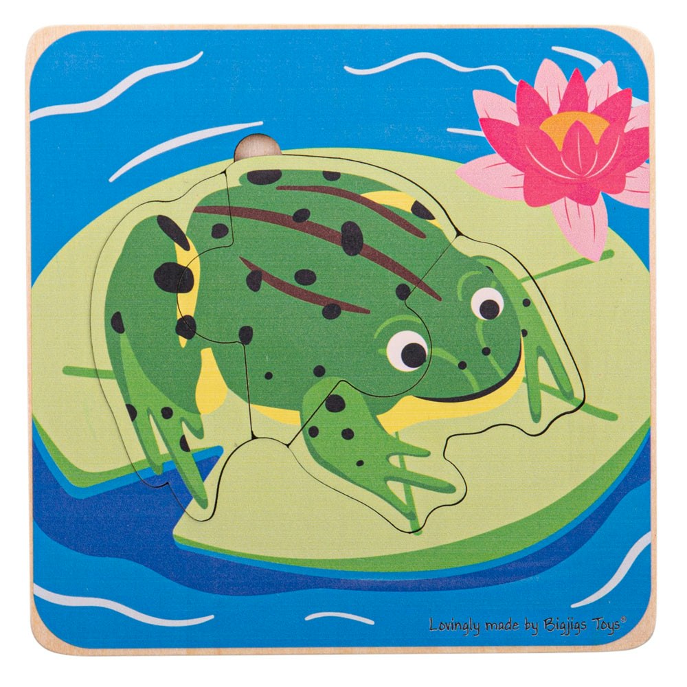 Bigjigs Toys Lifecycle Layer Puzzle - Frog