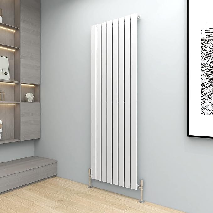 Mcc Direct White Single Flat Panel Vertical Column Radiator 1800X544