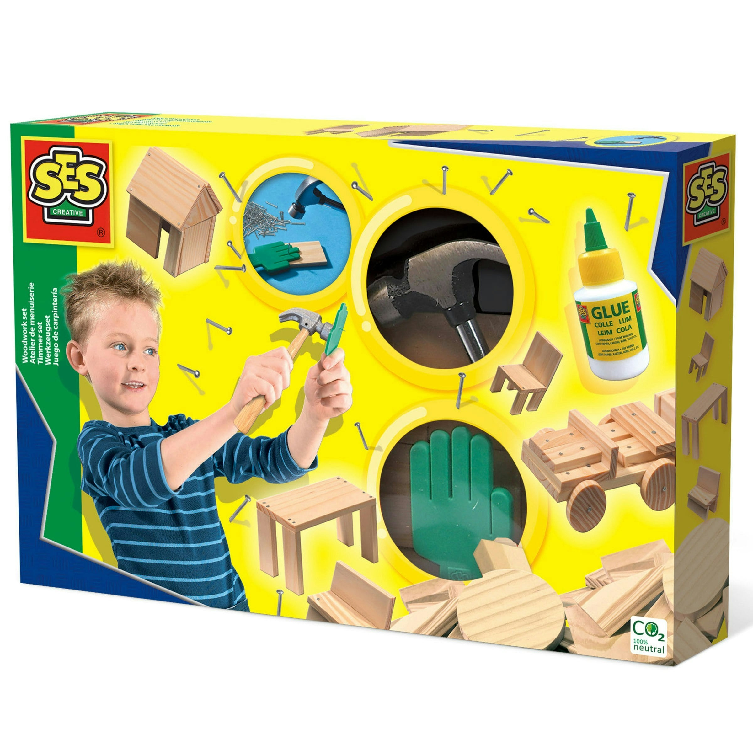 SES Creative - Woodwork Set - 6+ - Image 5