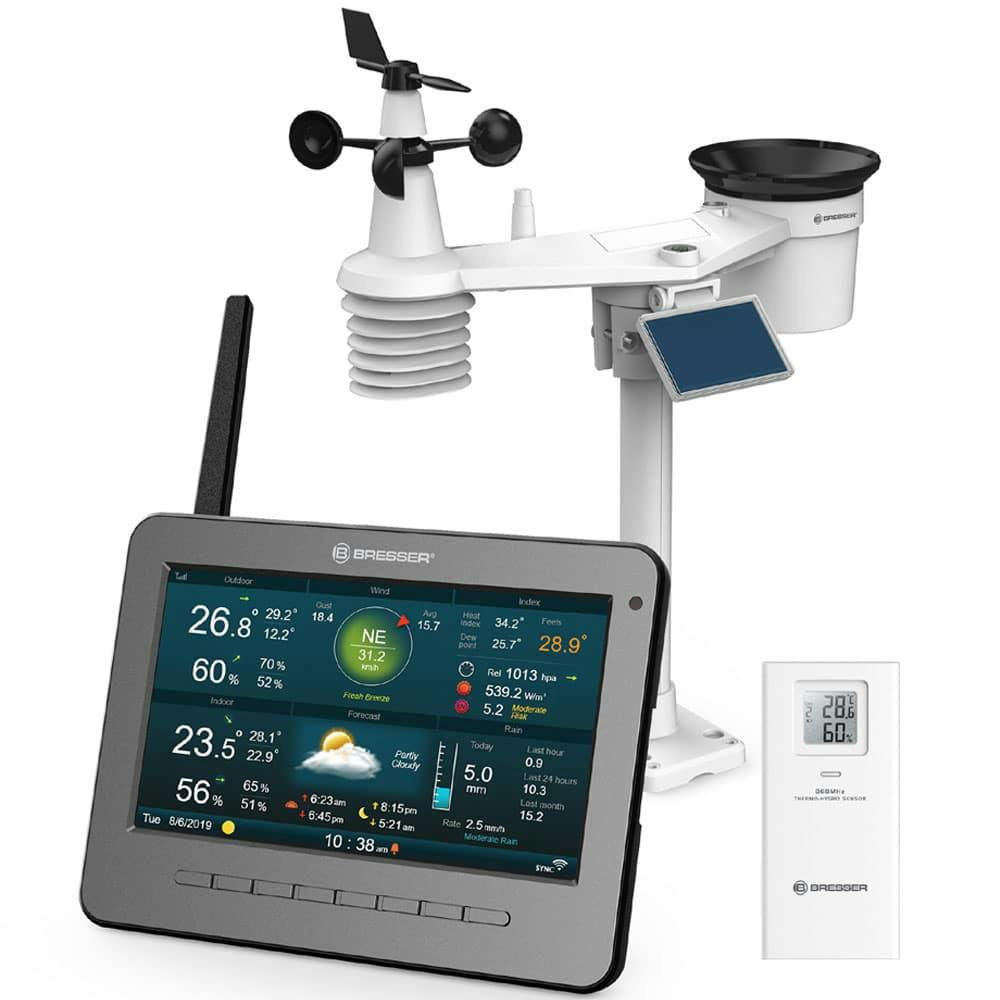 Bresser Light/Dark Professional 7-In-1 Colour Hd Pro Wi-Fi Weather Station