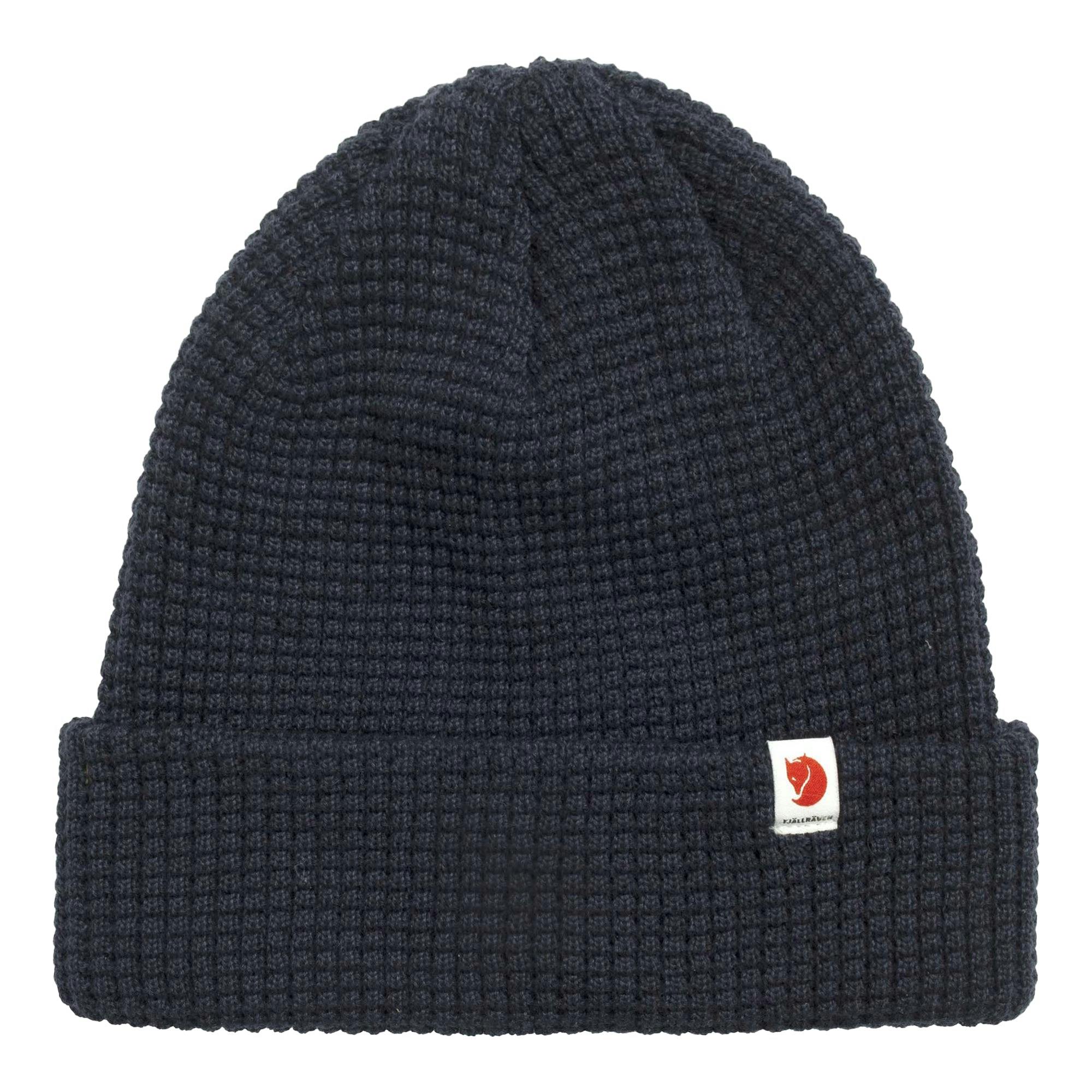 Fjallraven Dark Fjällräven Tab Beanie - Navy