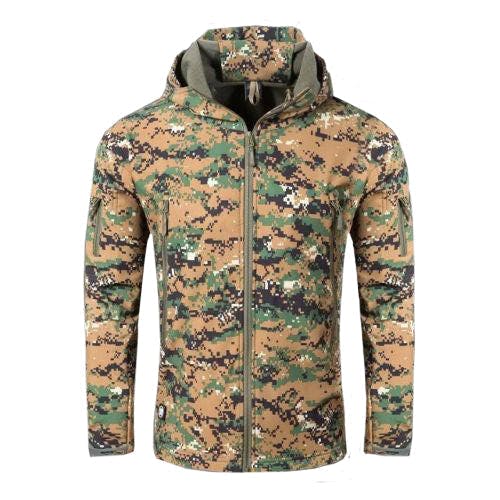 Coolandnew Lna Tactical Softshell Jacket - Digital Woodland - M