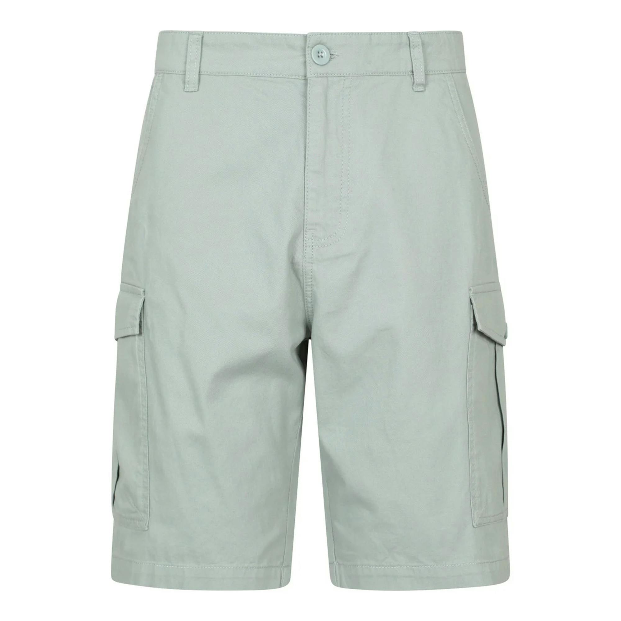 Mountain Warehouse Men's Green Lakeside Cargo Shorts - 36R - 100% Cotton