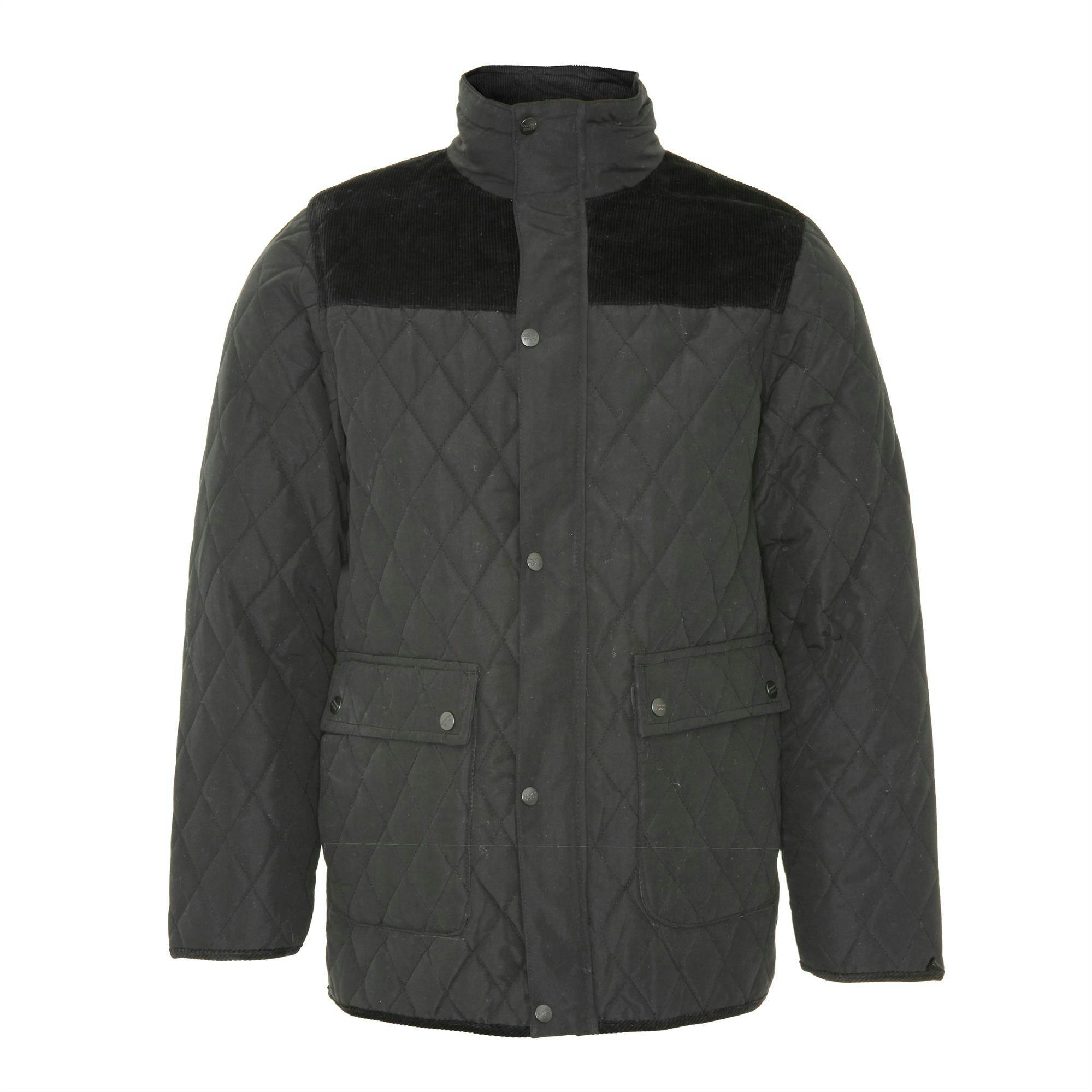 Coolandnew Men's Black Champion Lewis Fleece Lined Jacket - M