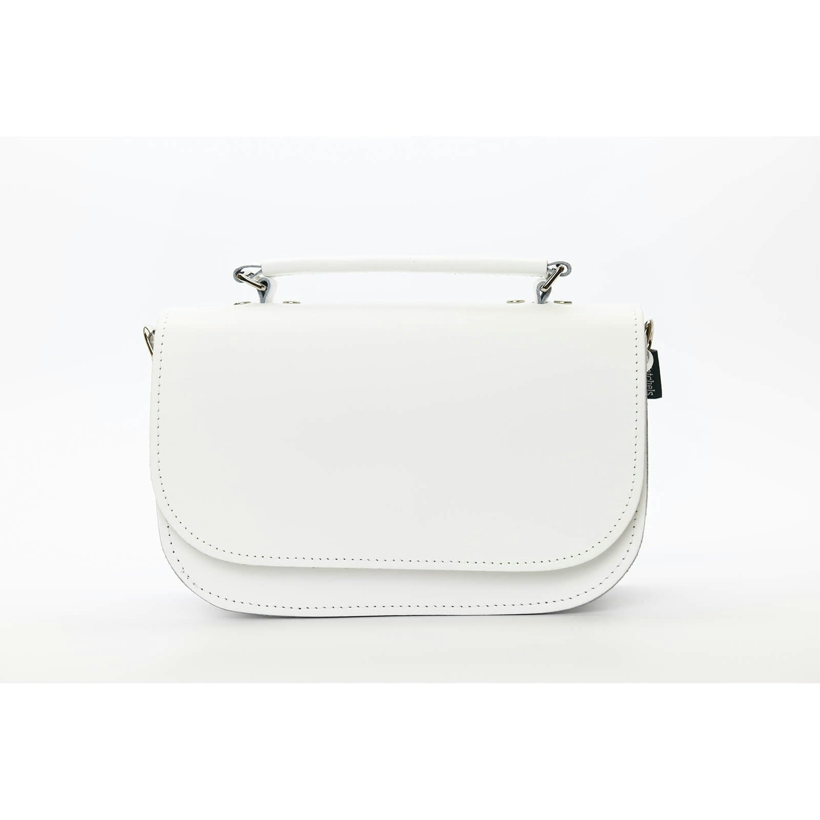 Zatchels White Aura Handmade Leather Bag
