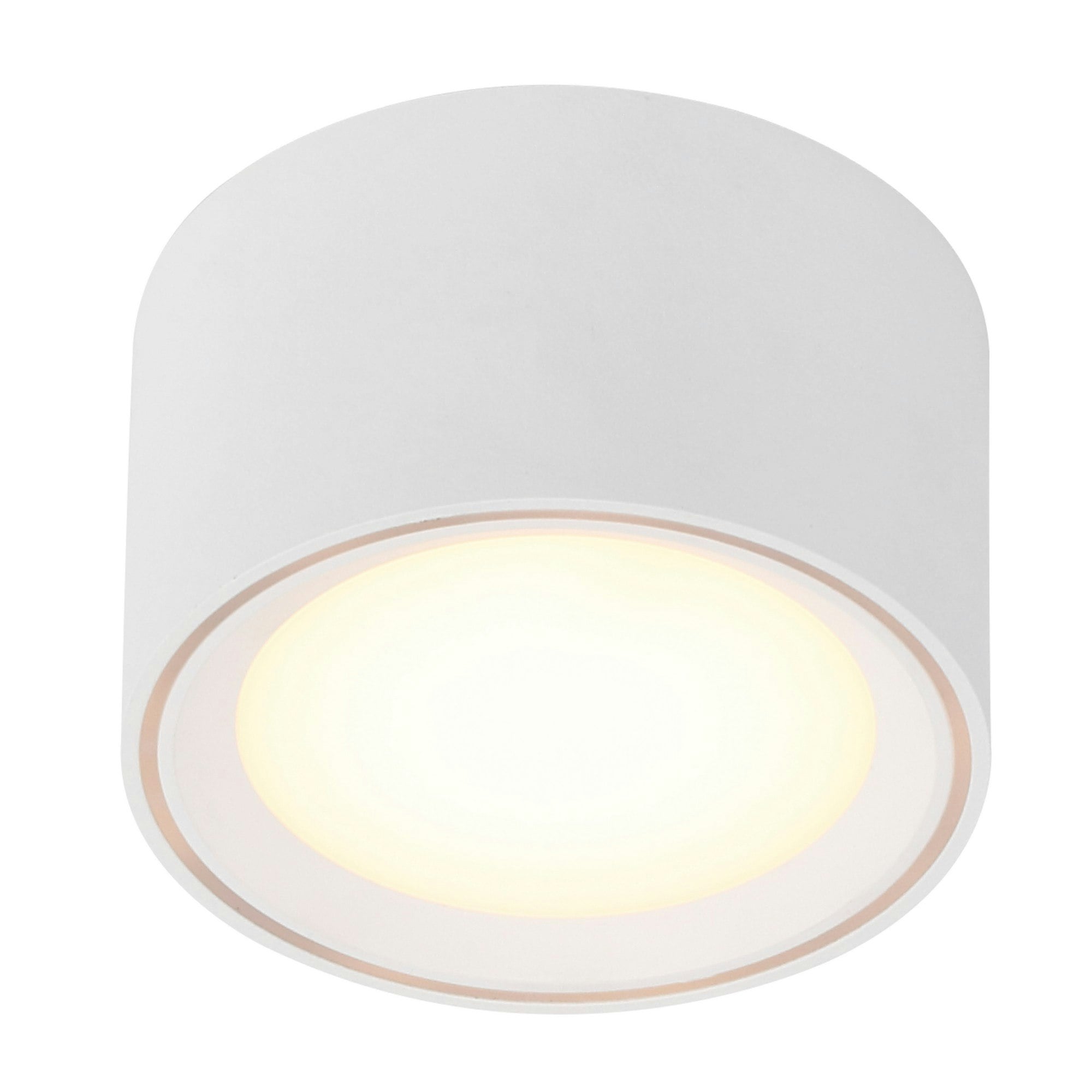 Rackhams White Fallon | Surface Downlight | / - Metal - 1