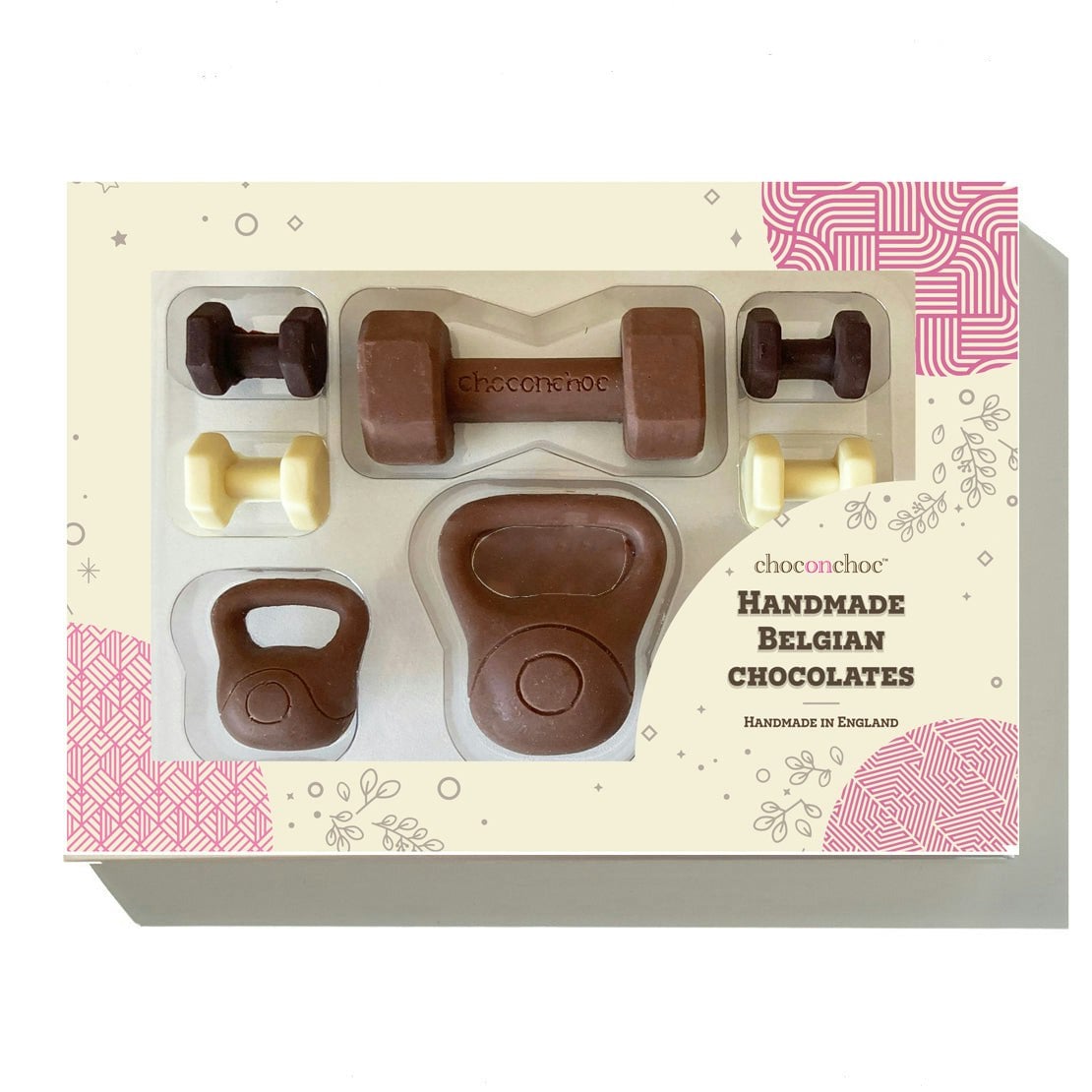 Choc On Choc Dark/White/Light Chocolate Gym Workout