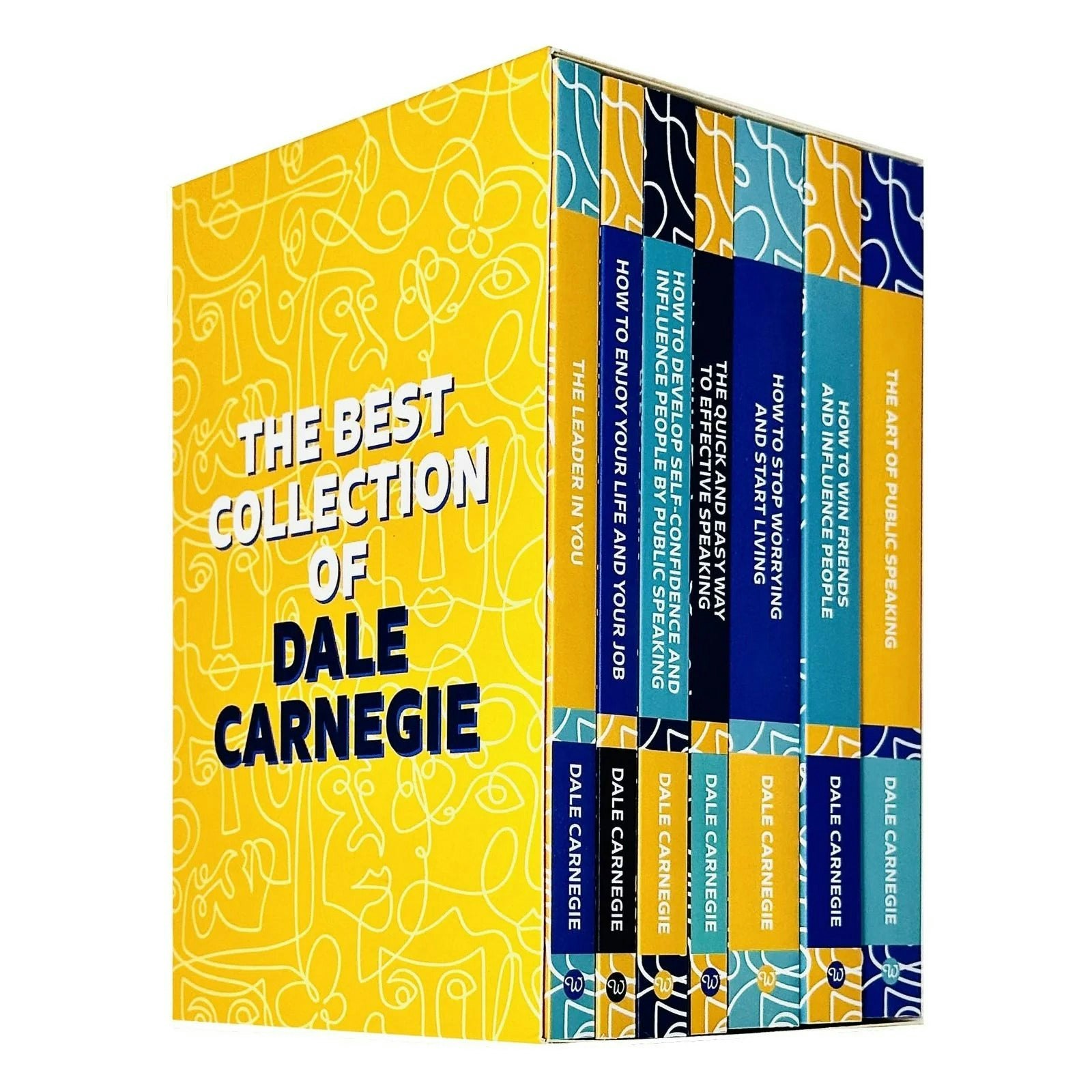 Books4people The Best Collection Of Dale Carnegie 7 Books Set