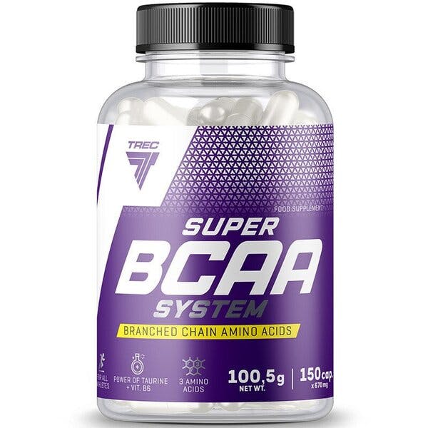 Trec Nutrition Super Bcaa System 150 Capsules - Image 3