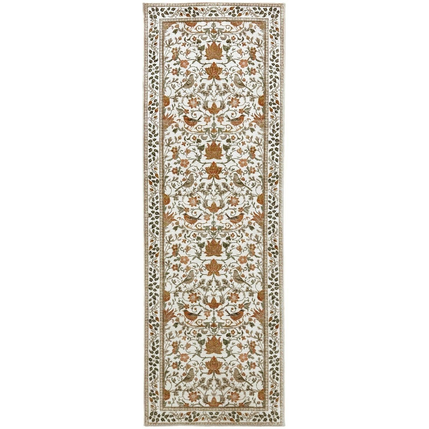 Rackhams Classical Secret Garden Rug - 60X180 Cm