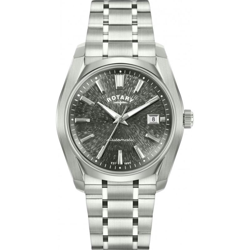 Rotary Watch  RGB10011/74 Mens Lumen Grey Dial Automatic Date RRP £299 - Image 7