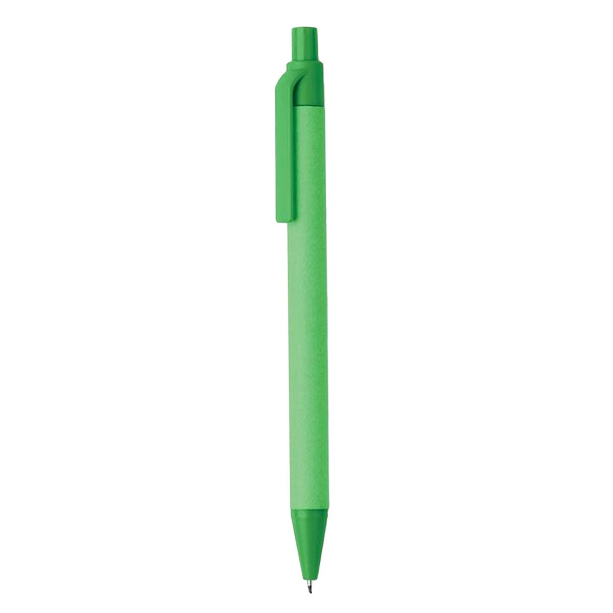 Midocean Blue Cartoon Coloured Ballpoint Pen - Lime - 14Cm X 1Cm - Lime