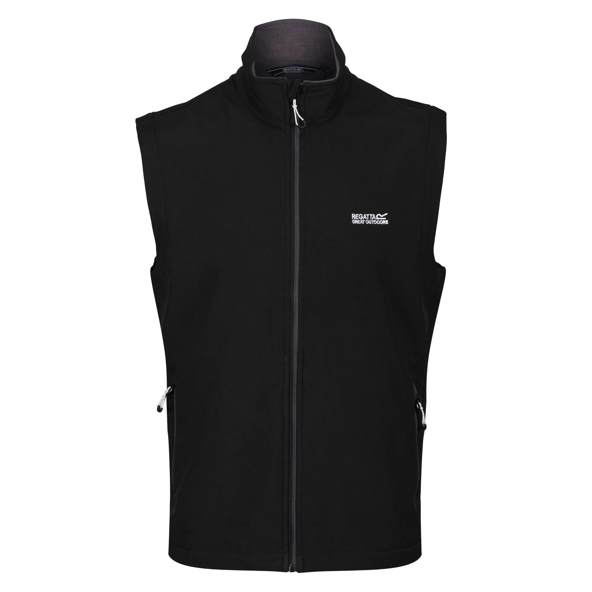 Regatta Men's Black Bradwell Iii Gilet - L - 96% Polyester/4% Elastane