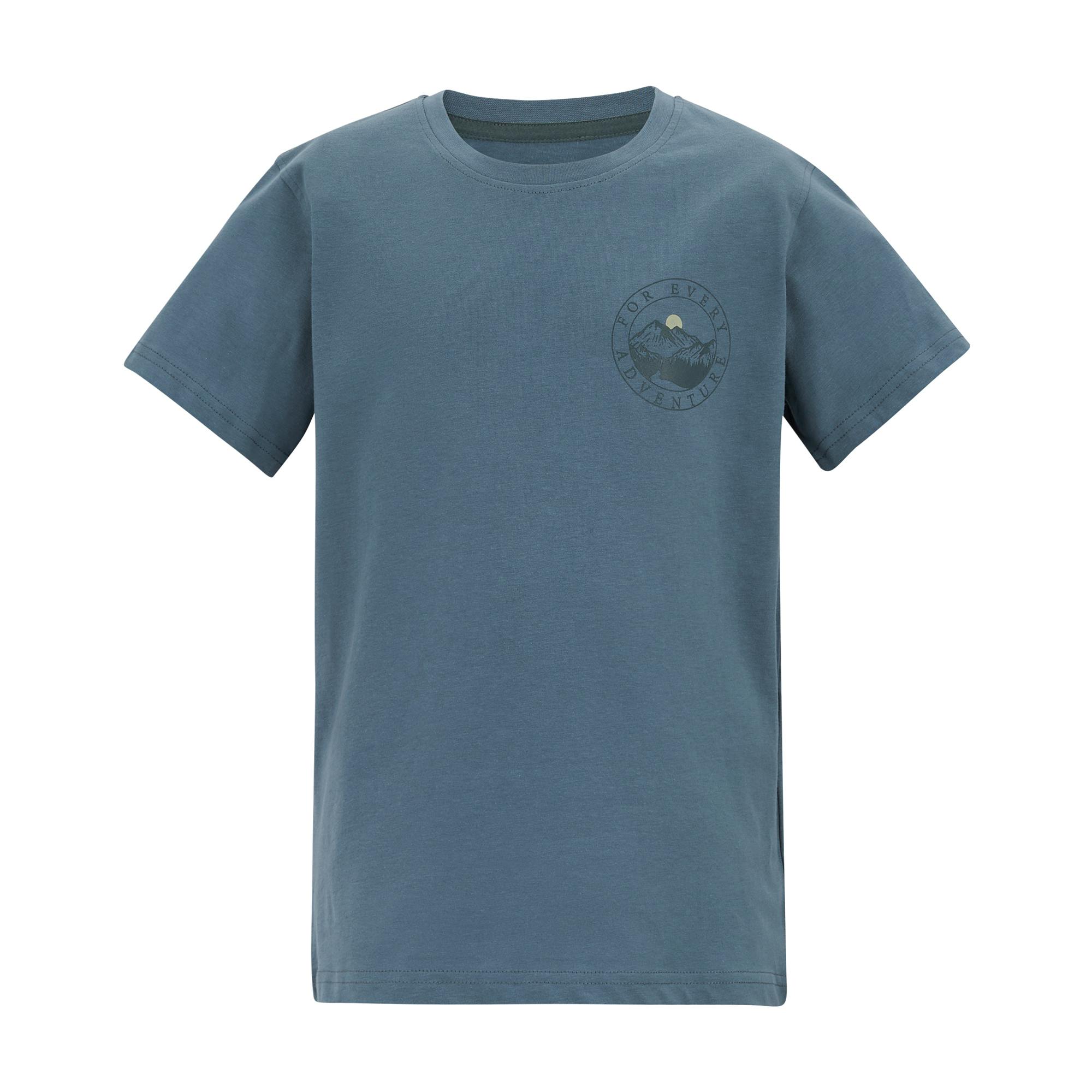 Regatta Blue Kids Bosley For Every Adventure Moon Mountain T-Shirt - China - 15-16 Years - China - 100% Cotton