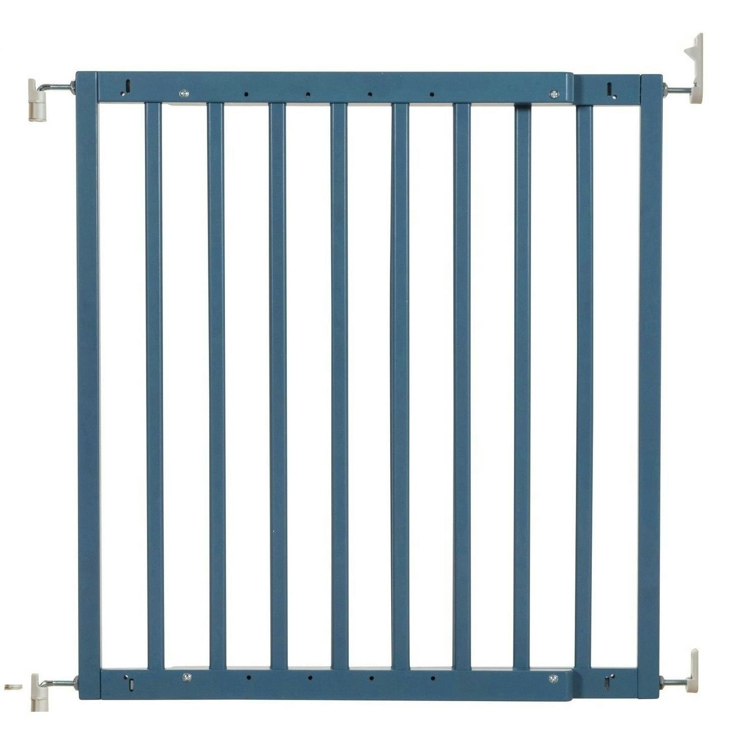 Safetots - Wooden Screw Fit Stair Gate - Baby Safety Barrier - Azure Blue - 63.5cm-105.5cm - Image 4