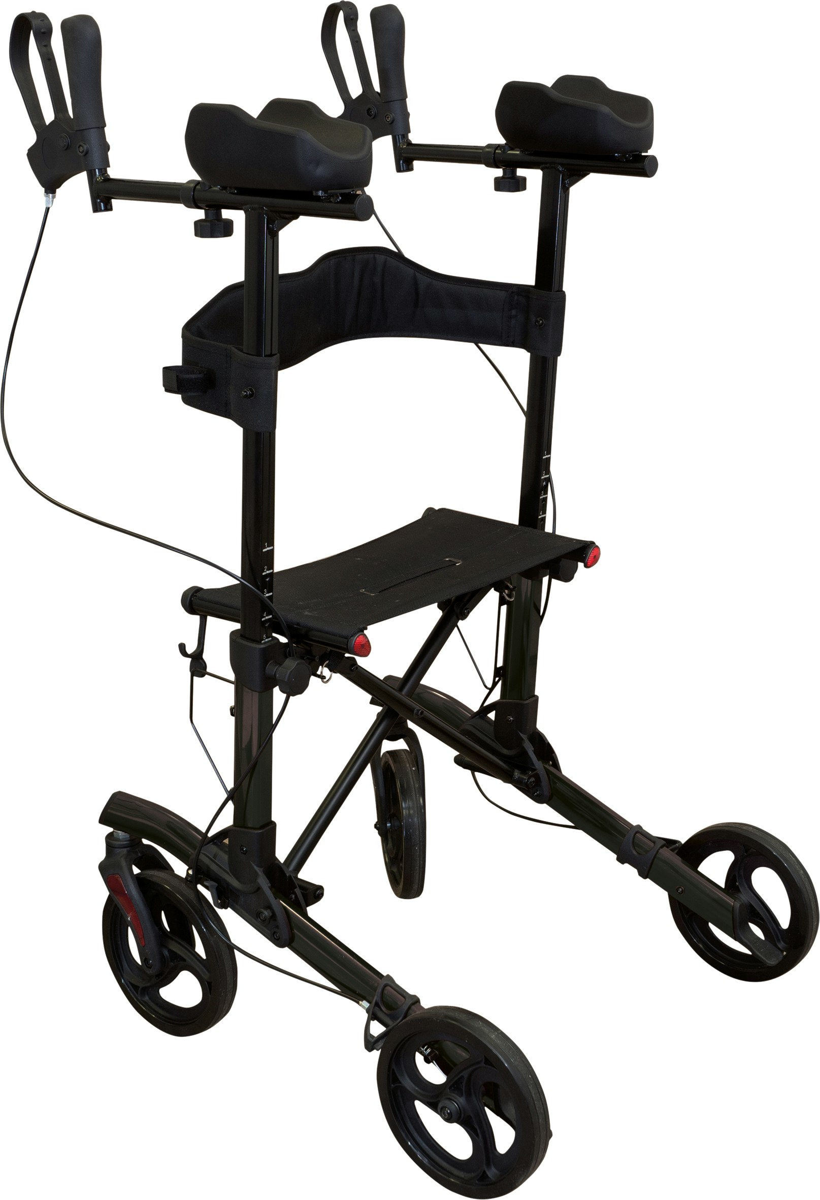 Aidapt Black Forearm Rollator