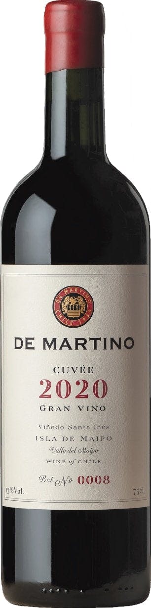 Various Wine Red De Martino Cuvee 2020 75Cl - Pack Of 6