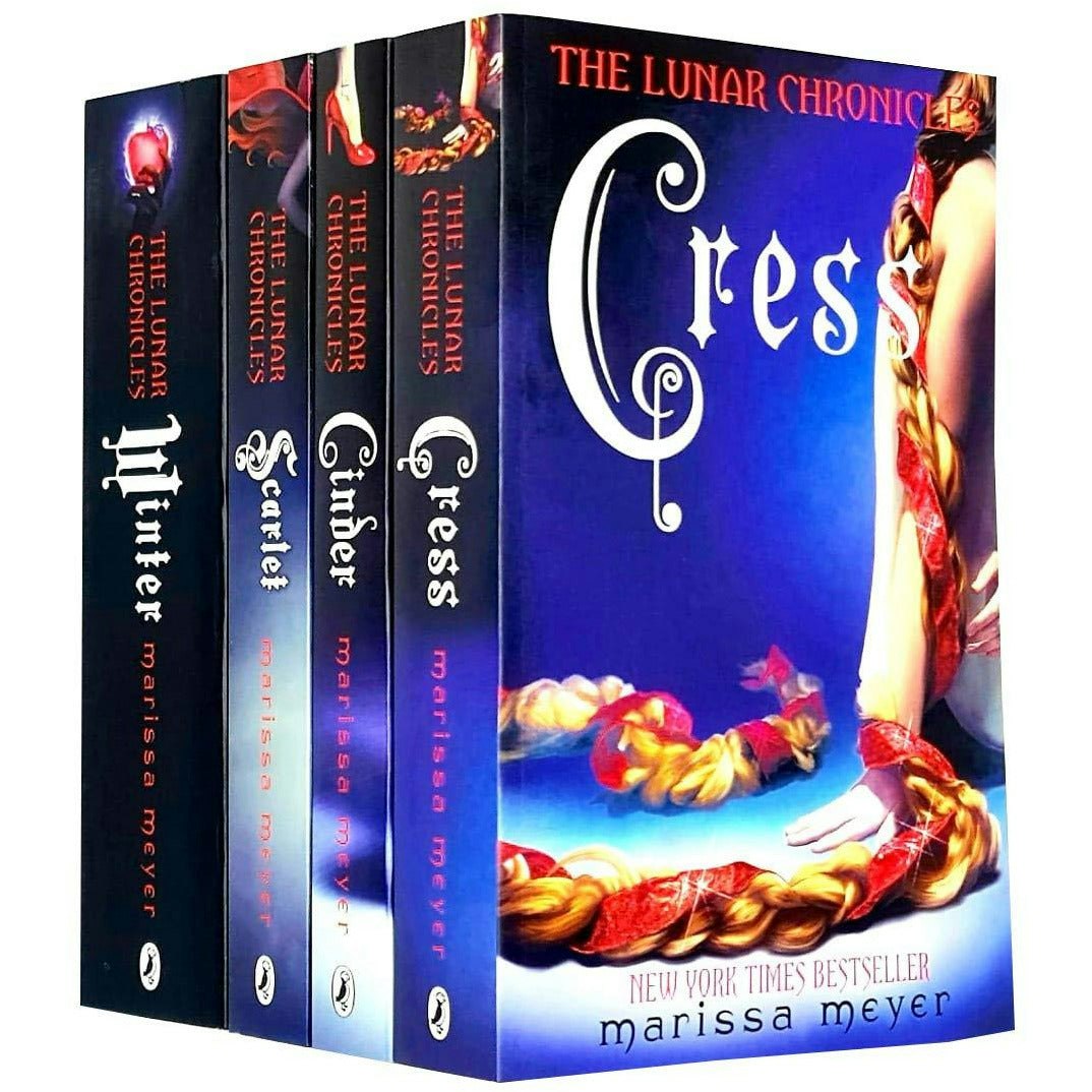 Macmillan Marissa Meyer Lunar Chronicles Series Collection 4 Books Set - Cinder Scarlet Cress Winter