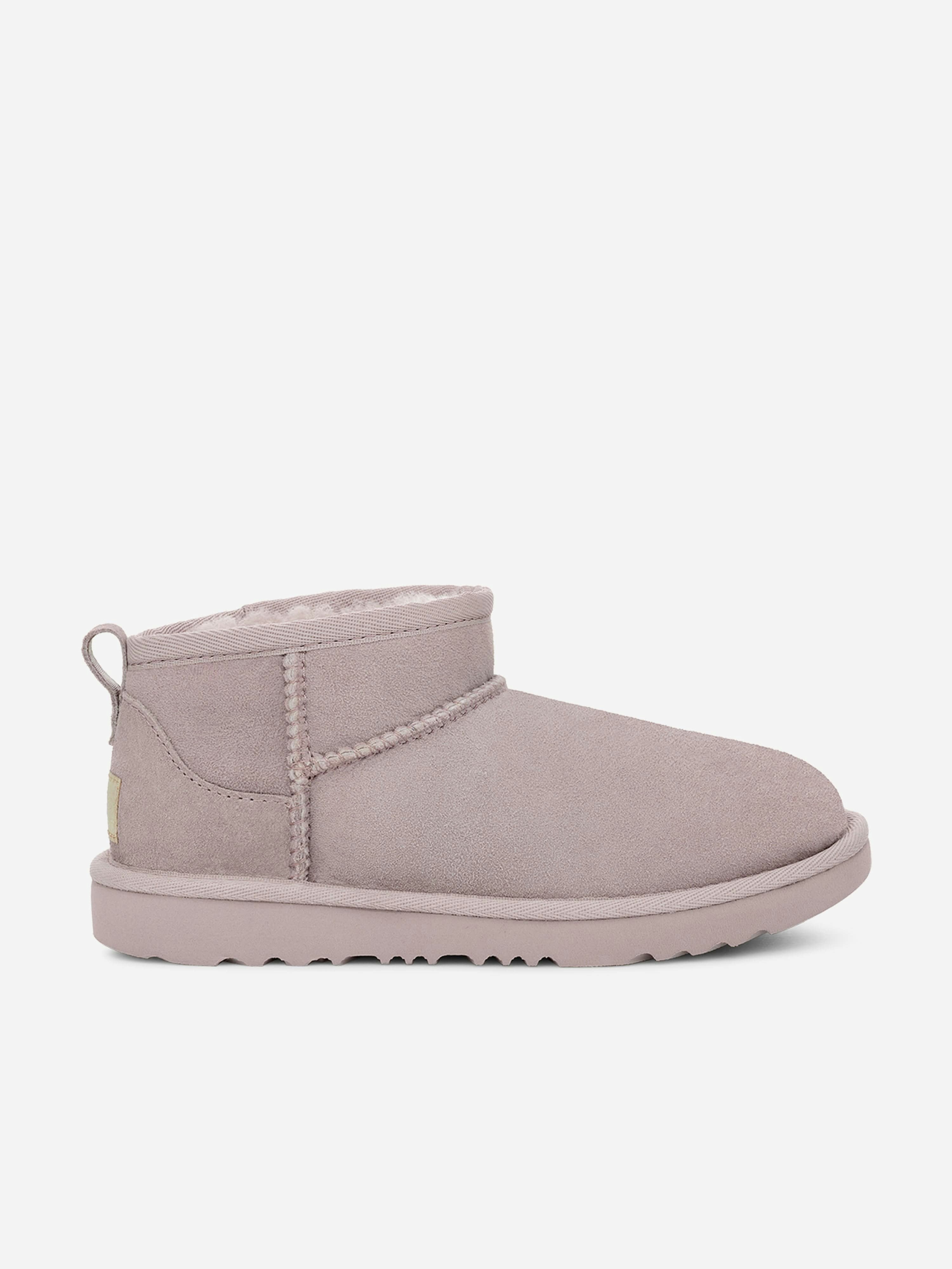 Ugg Girls Purple Classic Ultra Mini Boots In - Eu 31 Uk 12 Us 13