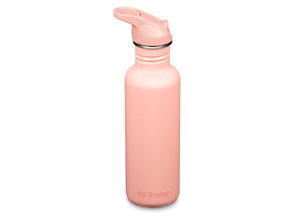 Rackhams 800Ml Classic Water Bottle With Flip Seal Sport Cap - Garnet