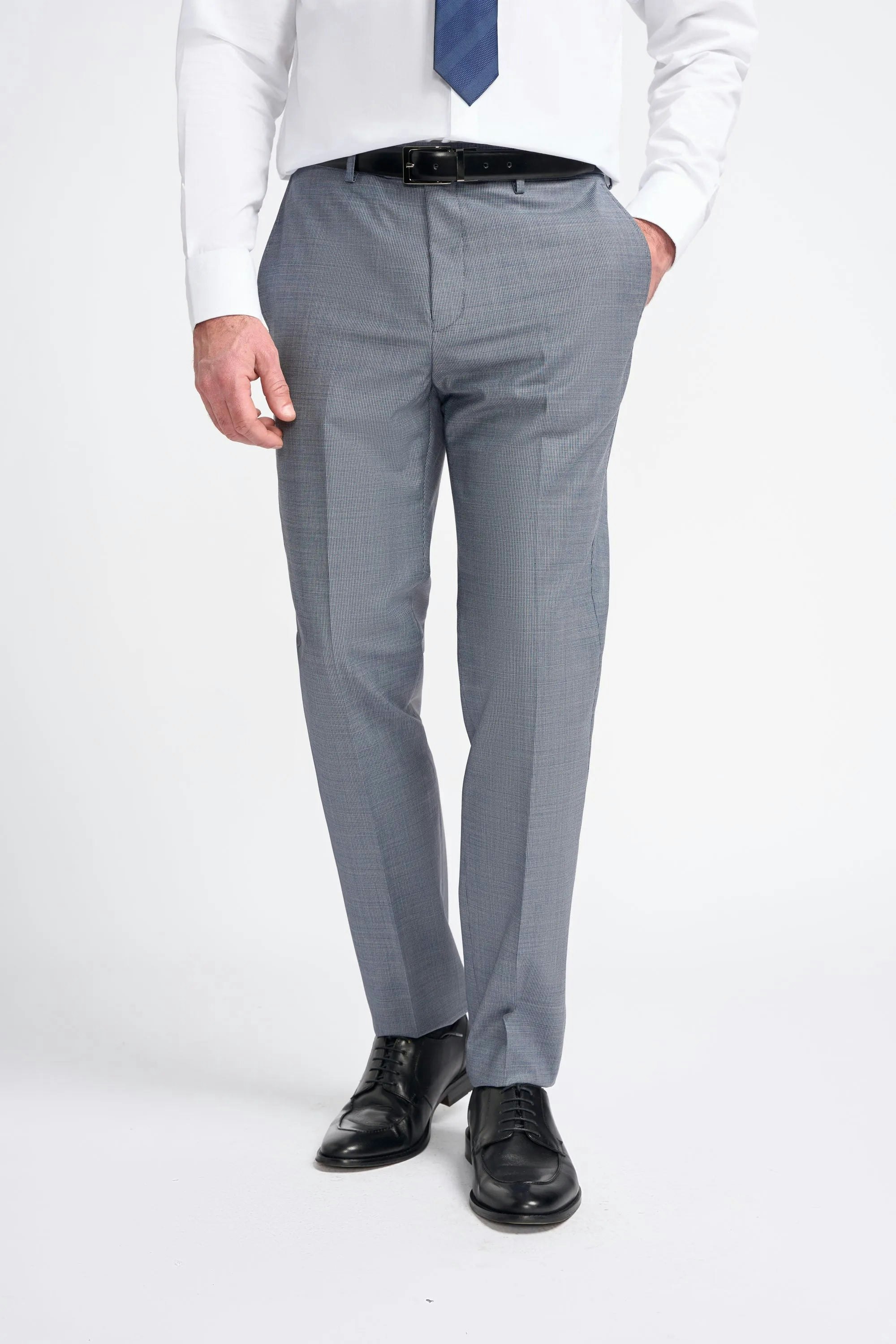 House Of Cavani Men's Grey Bond - Trousers - 46W 32L
