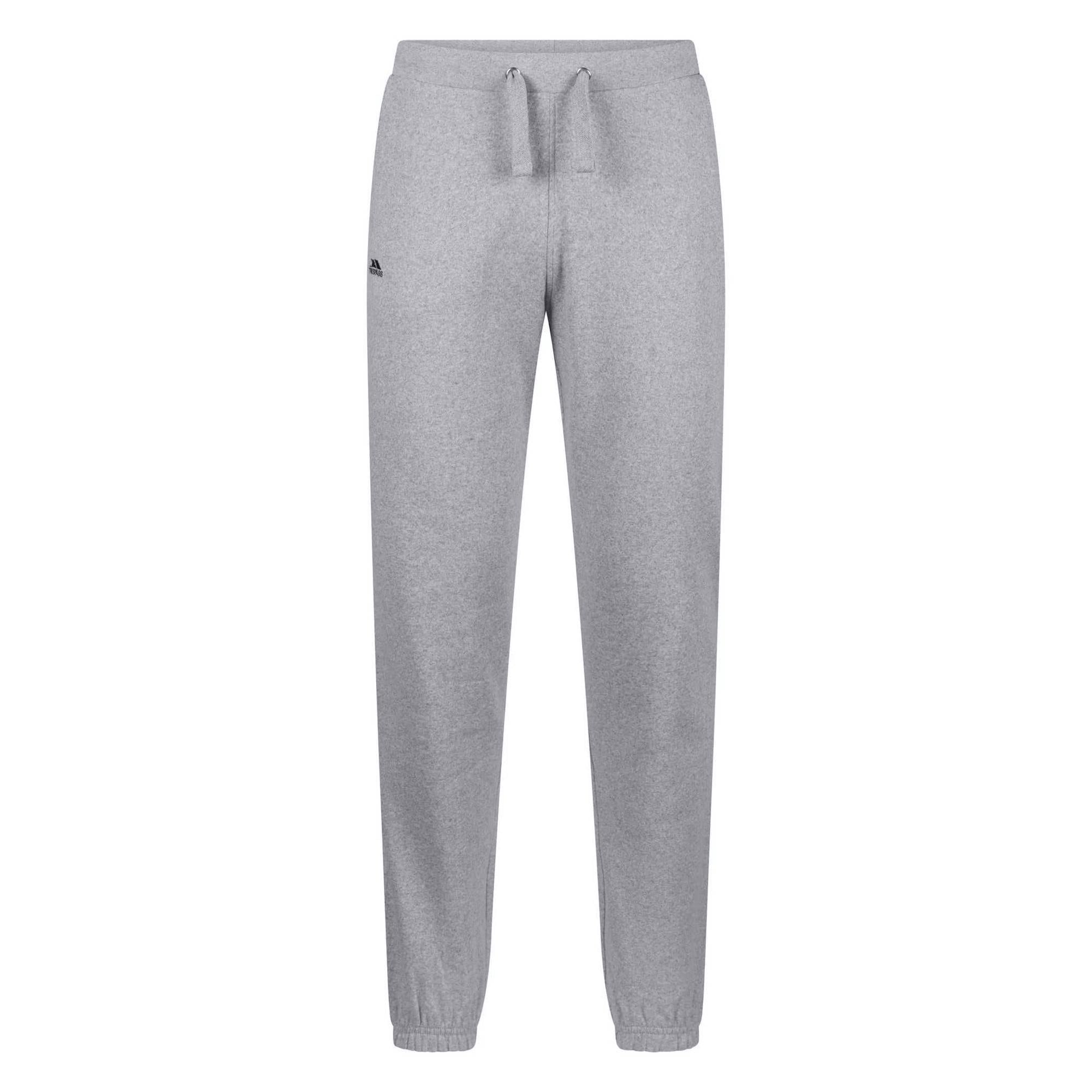 Trespass Men's Grey Matte Jogging Bottoms - Marl - Marl - L R - 50% Cotton/50% Polyester