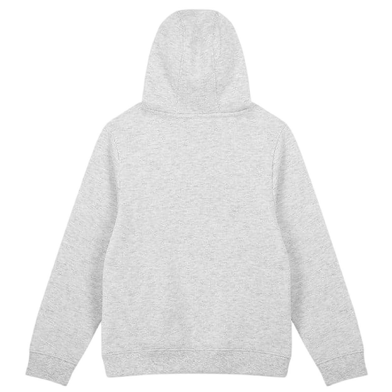 Slazenger Grey Kids Logo Hoodie - Ice Marl - 13 Years - Ice Marl - 65% Polyester/35% Cotton