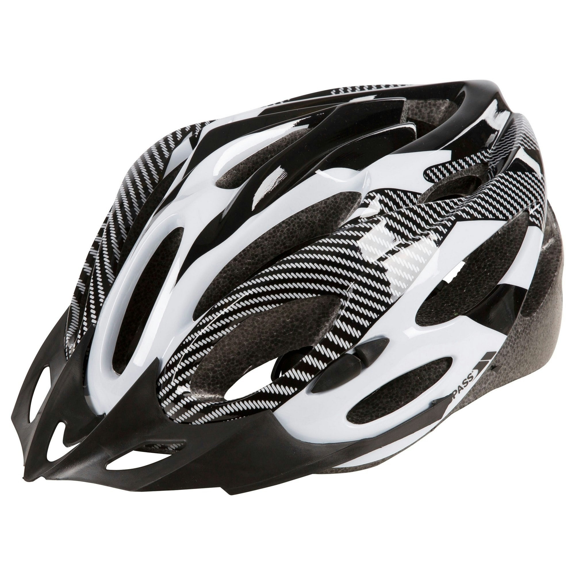 Trespass Unisex White Adults Crankster Cycling Helmet - X - X - S/M