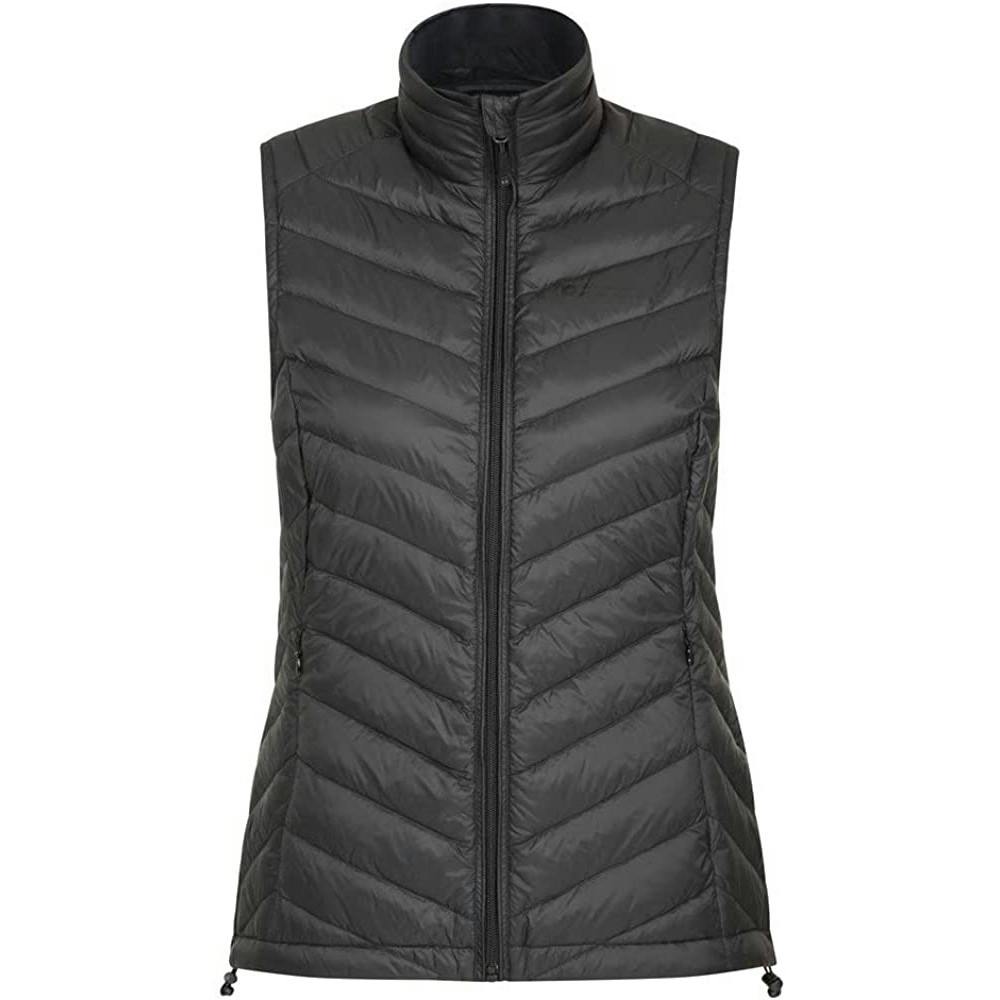 Mountain Warehouse Women's Black Featherweight Gilet - 8 Uk - 100% Nylon