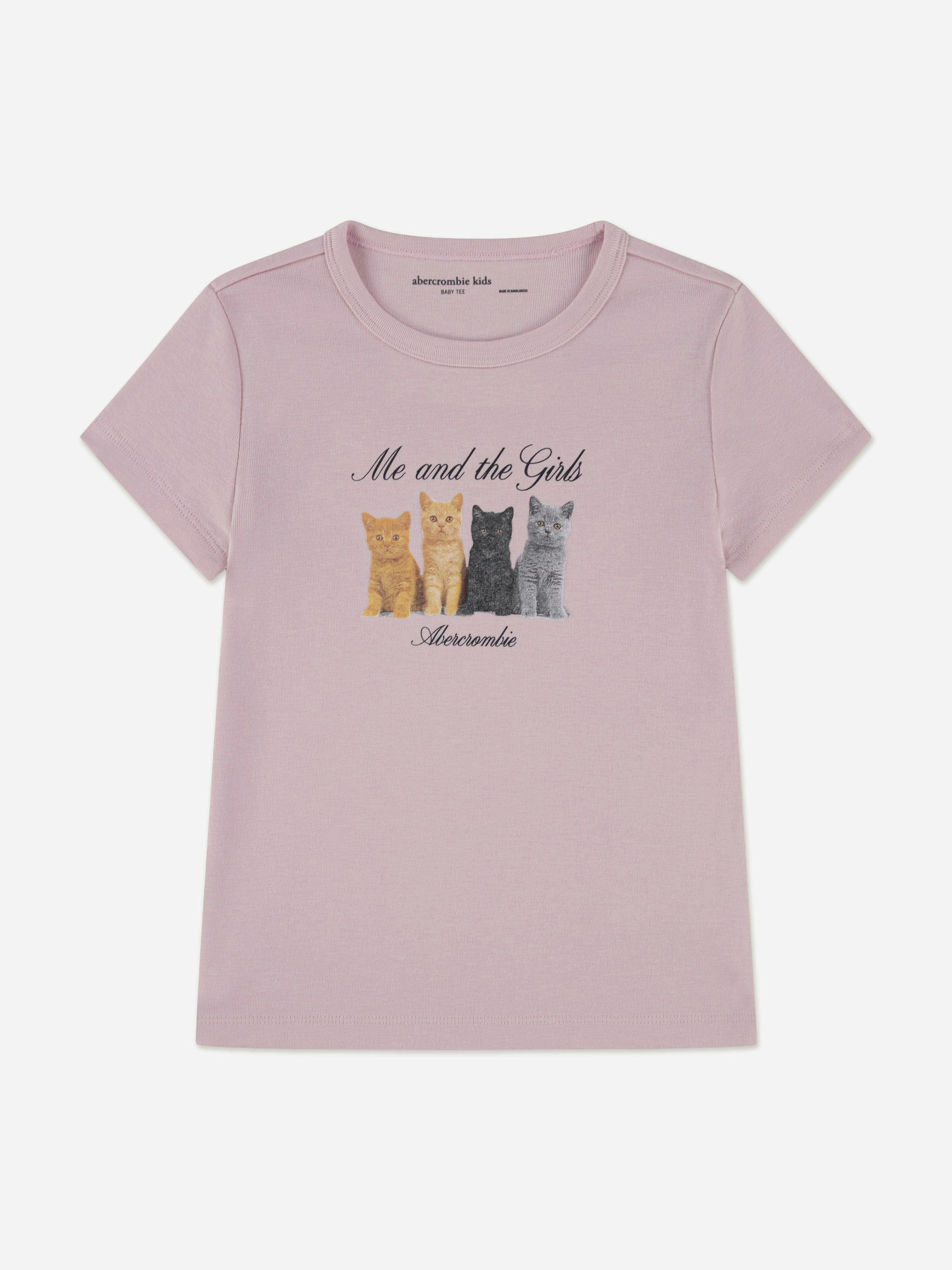 Abercrombie & Fitch Girls Pink Me & The T-Shirt In - 13 - 14 Yrs