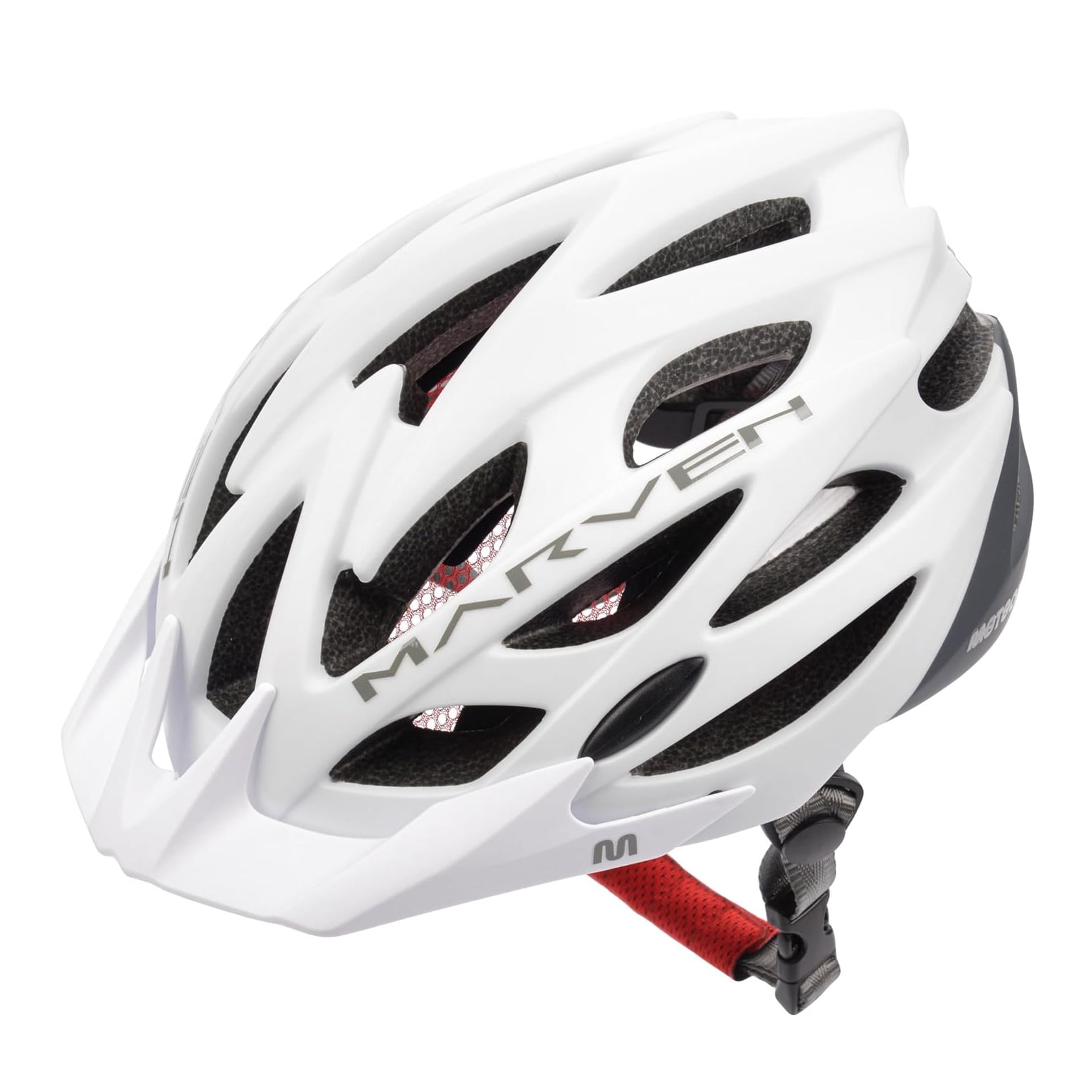 Meteor White/Grey Marven Cycle Helmet Mtb Bike Skateboard Scooter Safety Gear - M 55 – 58 Cm (21.6 – 22.8 Inch)