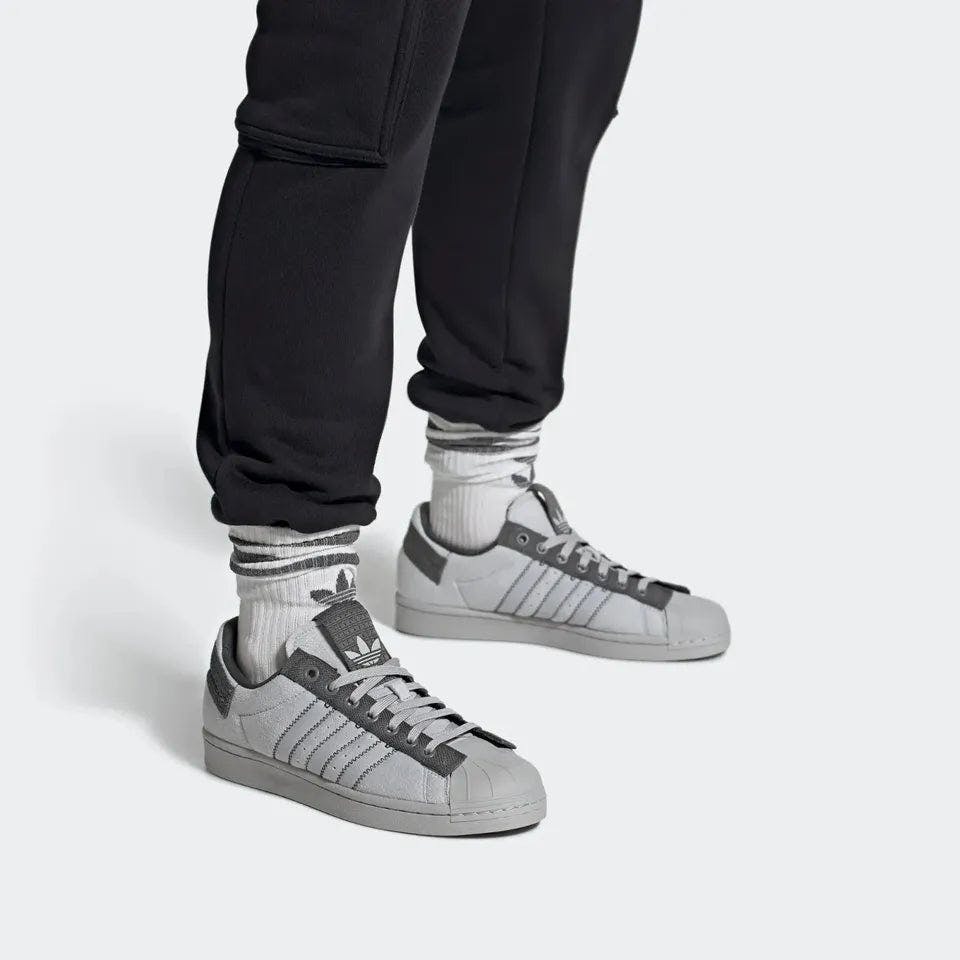 Adidas Unisex Originals Superstar Parley Trainers Gx6986 - Uk 5.5