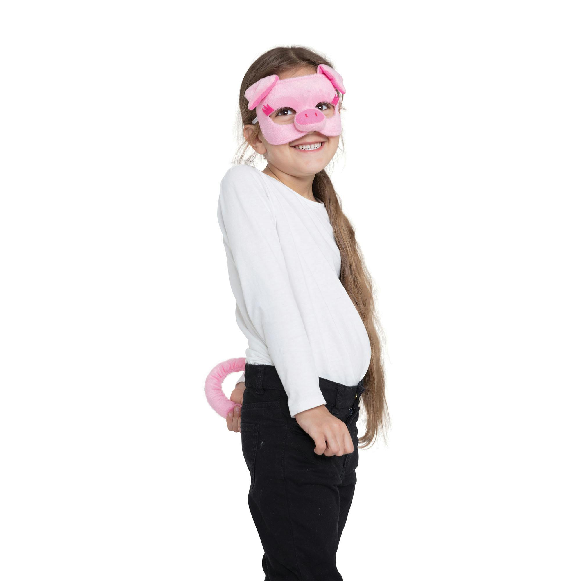 Bristol Novelty Pink Kids Pig Set - One Size