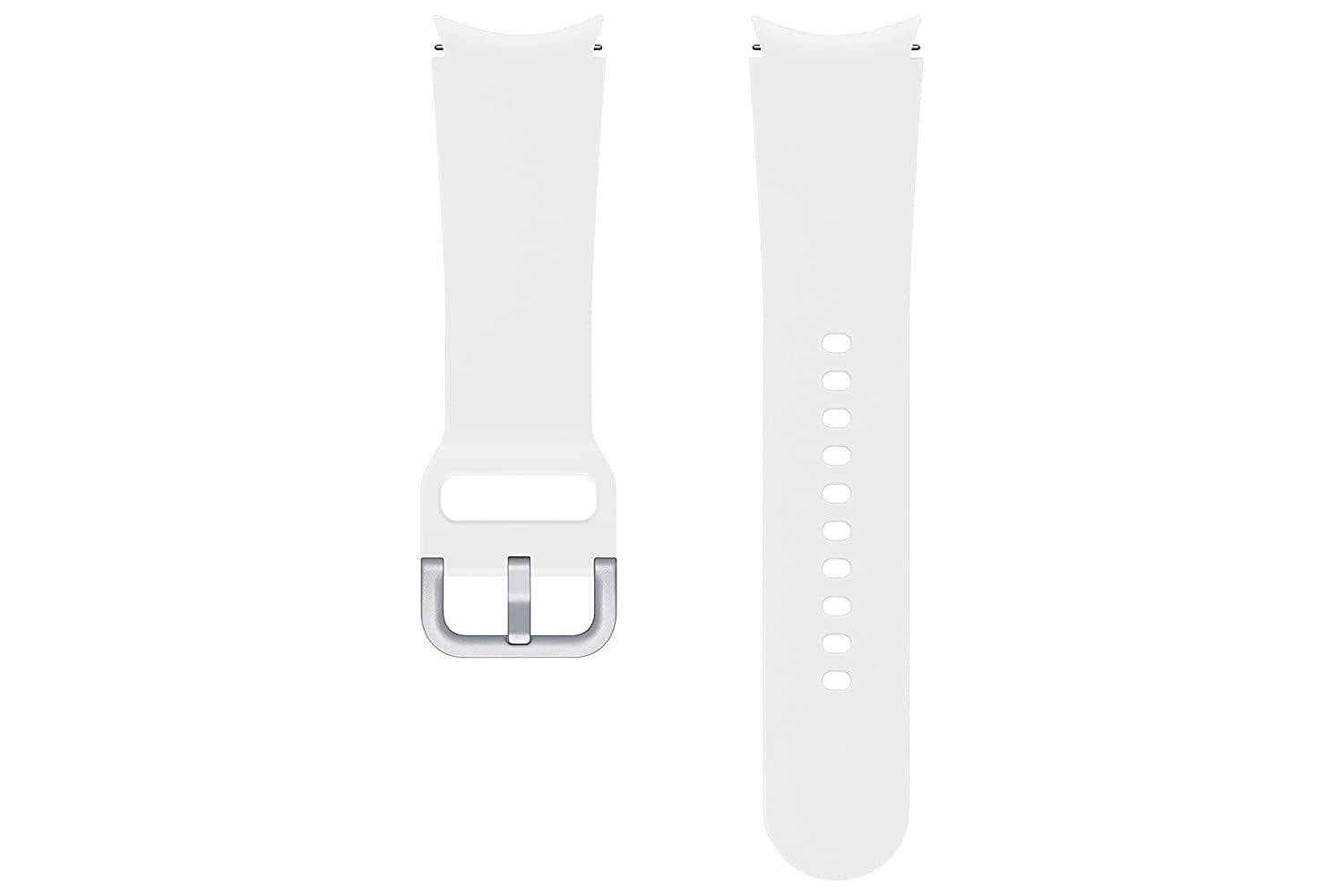 Samsung Galaxy Watch 4/5/5 Pro Sport Band 20Mm M/L White - Image 3