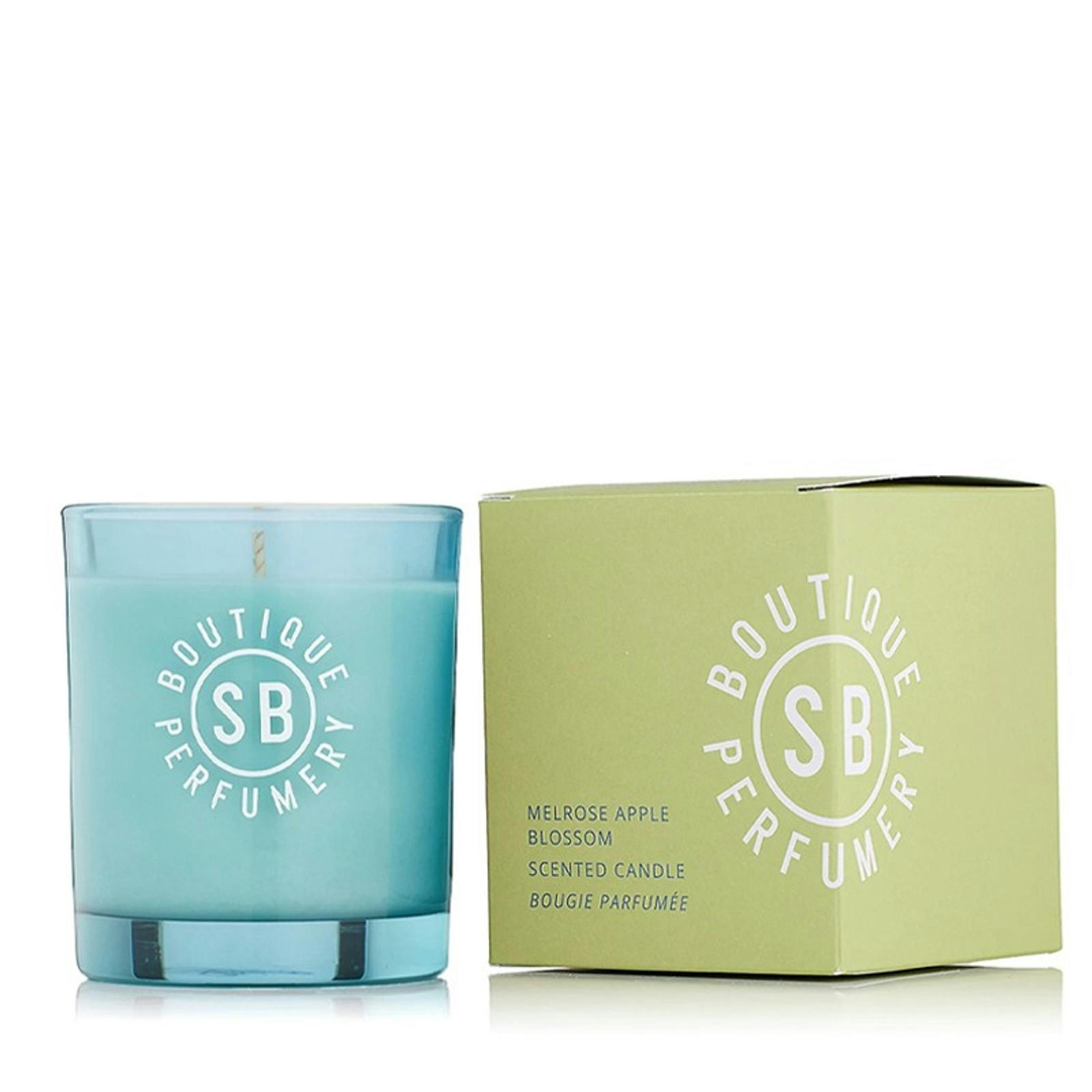 Rackhams Blue Melrose Apple Blossom Candle 200G - 1 Ea