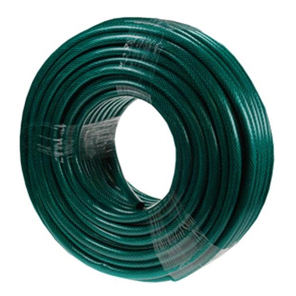 Rackhams Green 15M Reinforced Garden Hose Pipe In