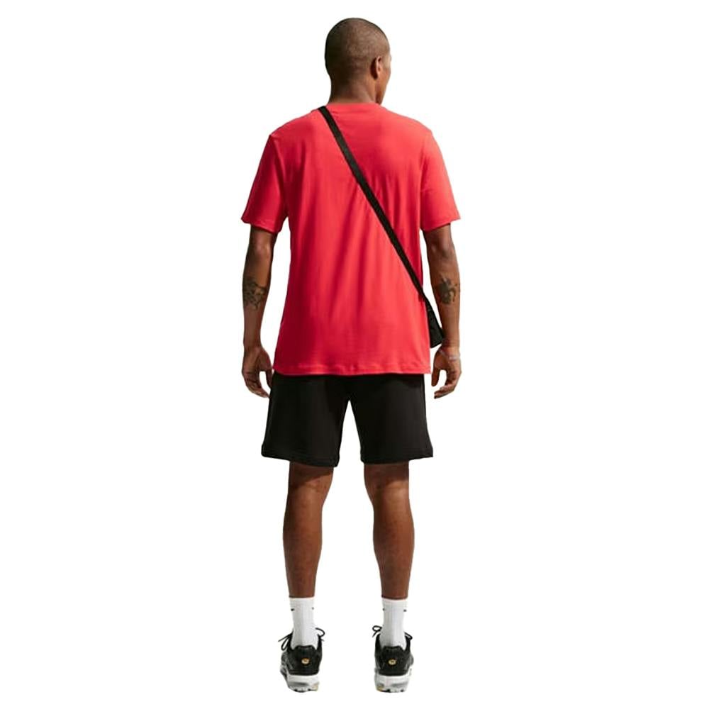 Nike Men's Red/White Club T-Shirt - S - 100% Cotton