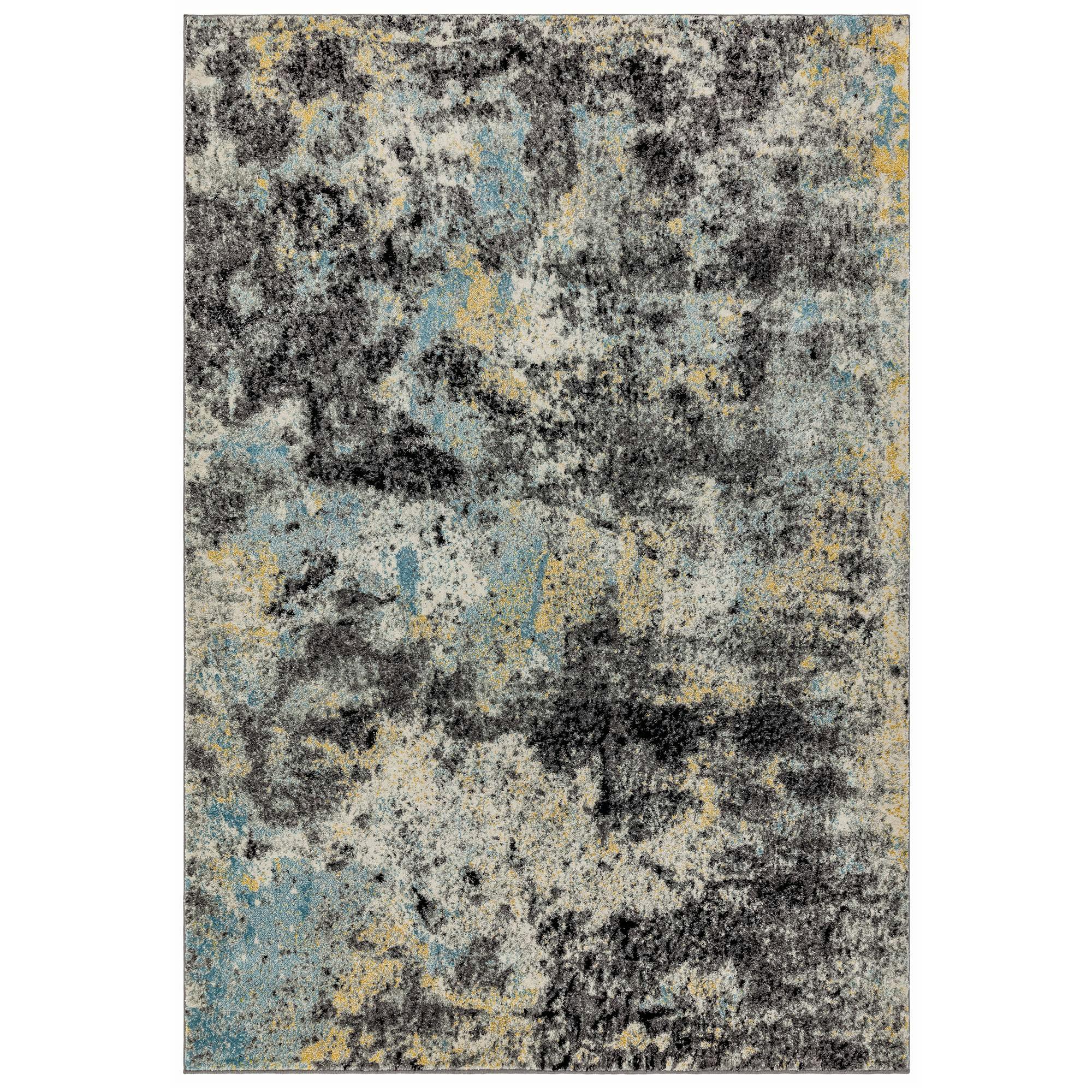 Asiatic Blue Nova Nv32 Abstract Rug - 200X290cm