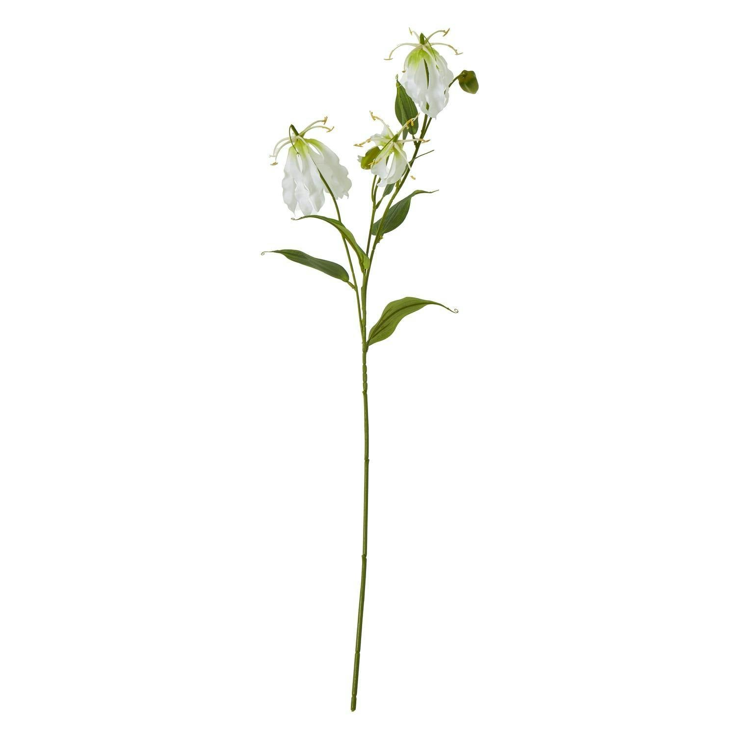 Hill Interiors Cream Gloriosa Spray Artificial Flower - One Size - 100% Mixed
