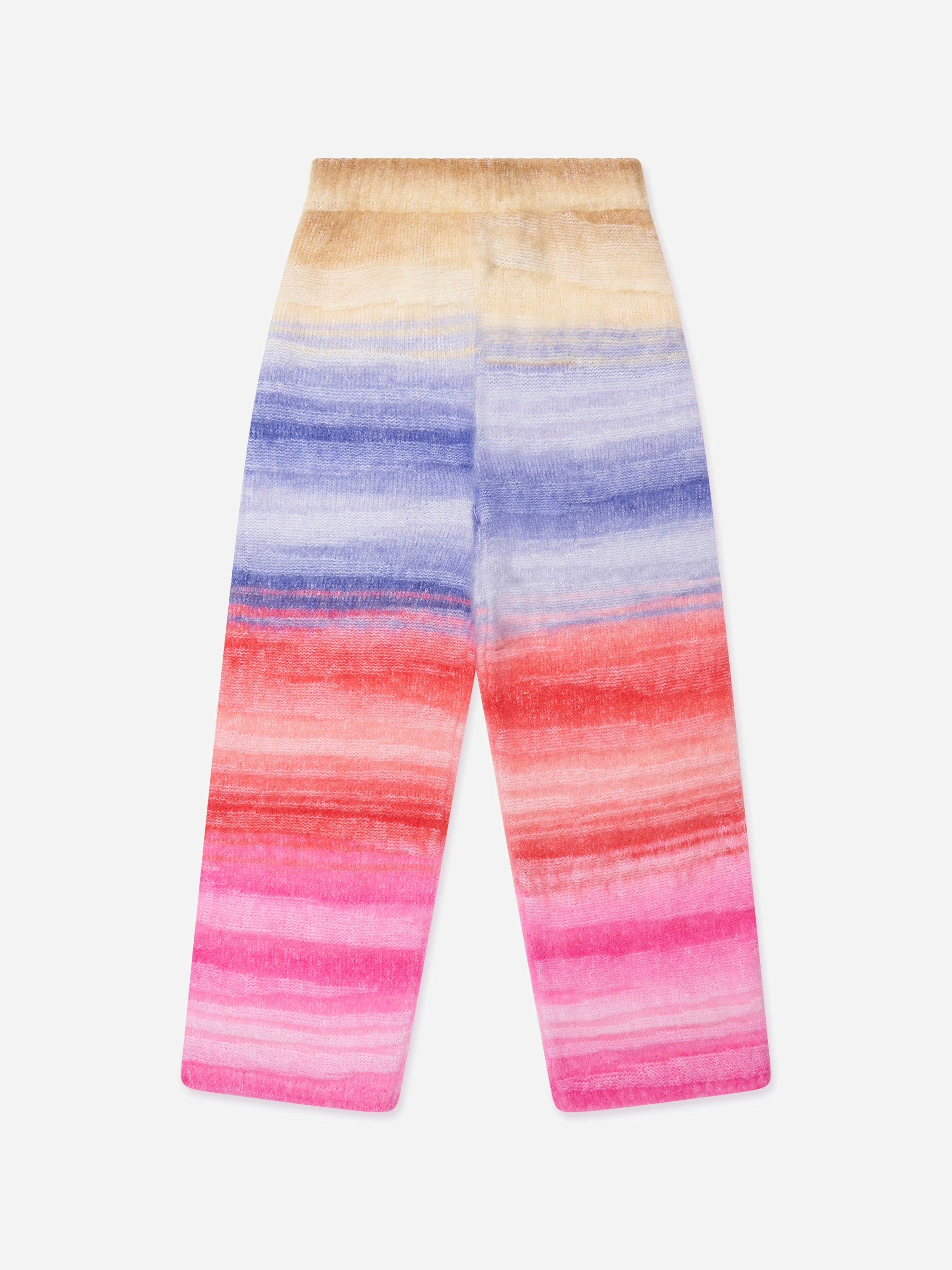Missoni Girls Knitted Trousers In Multicolour - Multicoloured - 10 Yrs