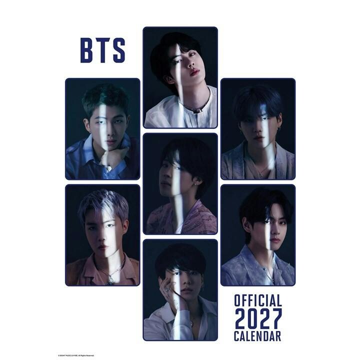 BTS 2027 A3 Wall Calendar Official Licensed K-Pop Band Calendar Large A3 Format Monthly Grid Layout Group & Member Photos Gift for BTS ARMY Fans - Image 5