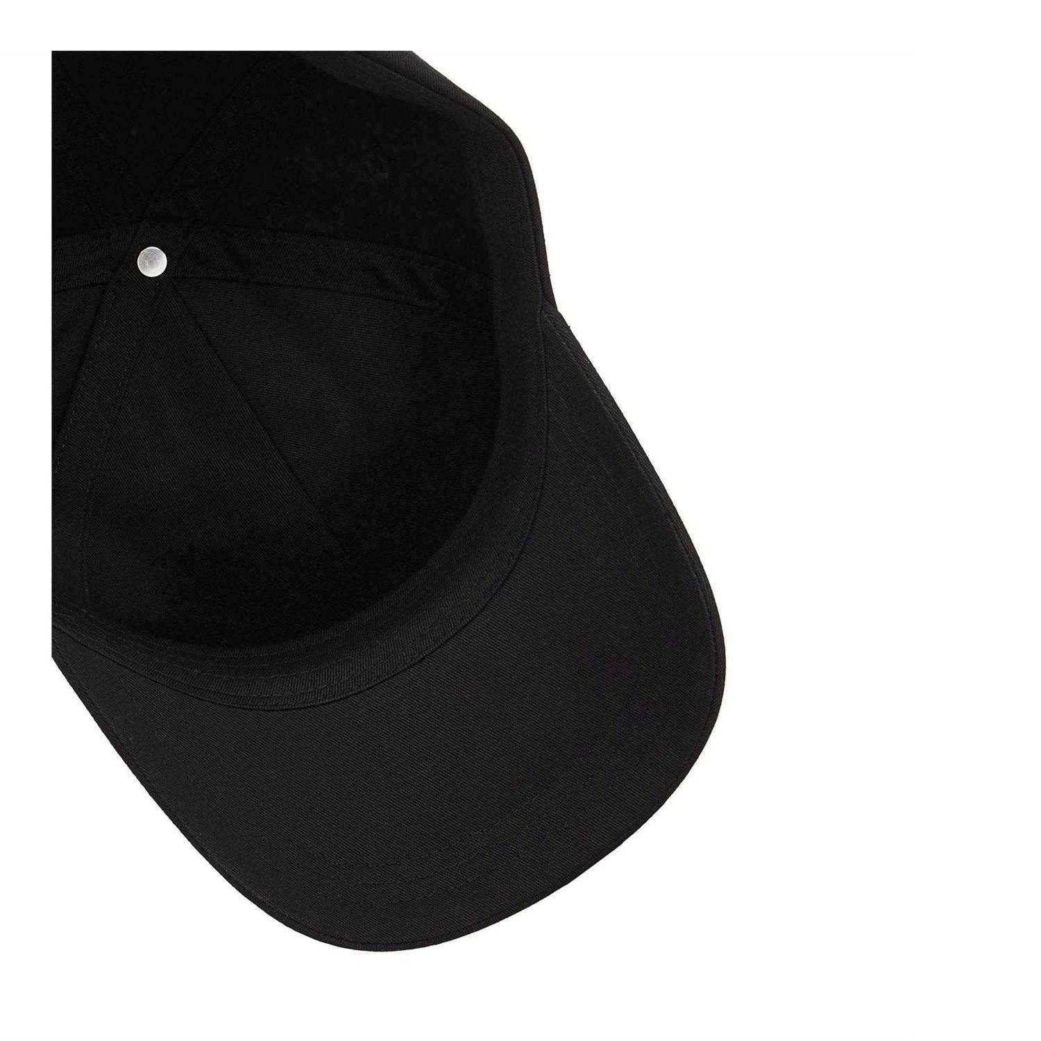 Calvin Klein Black Kids Jeans Monogram Everyday Baseball Cap - One Size - 100% Cotton