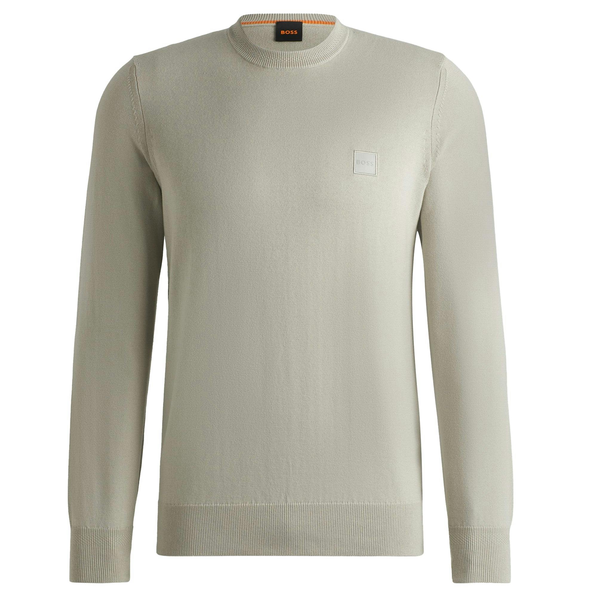 Boss Beige Kanovano Crew Knit - Small