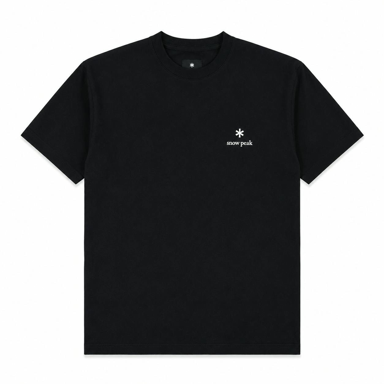 Snow Peak Black Logo T-Shirt - Xxl