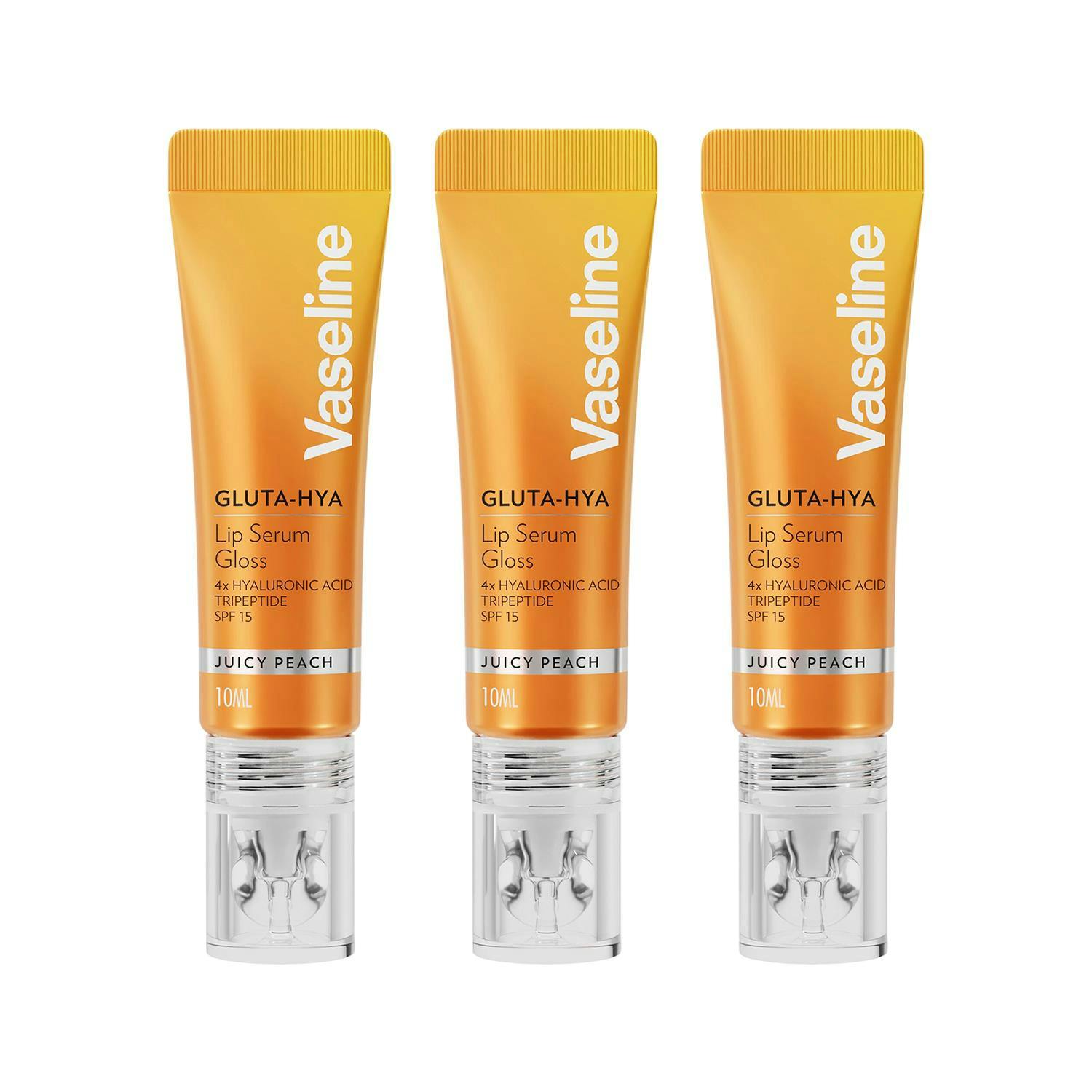 Vaseline Gluta-Hya Lip Serum Gloss Juicy Peach Hydrating Moisture Care 10Ml, 3 Pack - Image 6