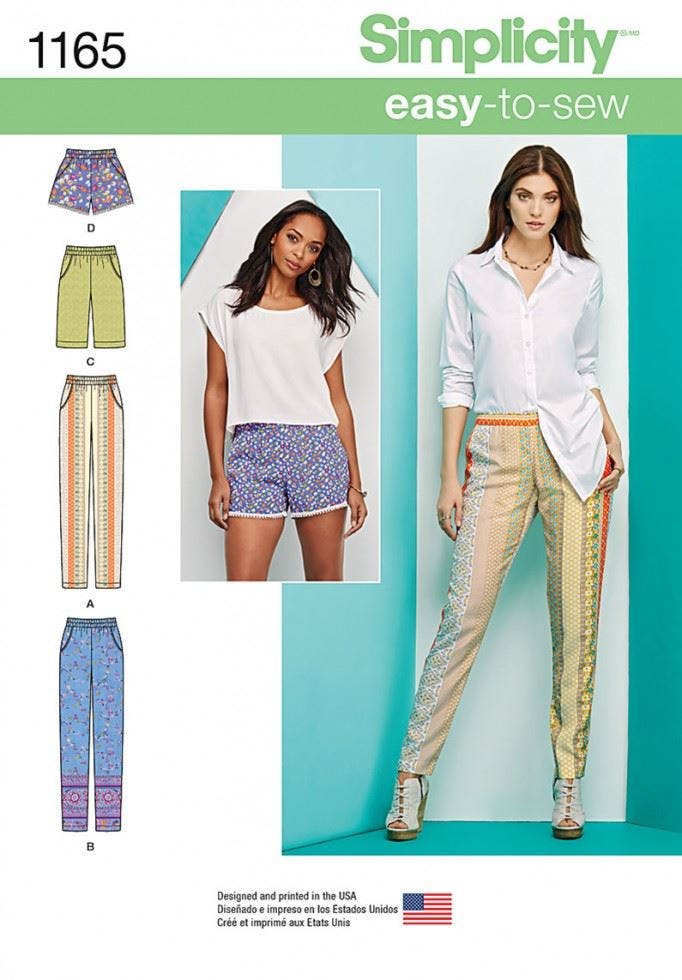 Simplicity Women's Sewing Pattern 1165 - R5 (14-16-18-20-22)