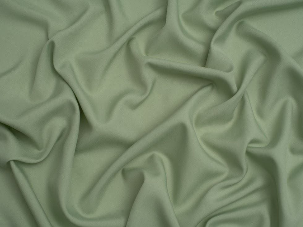 Minerva Core Range Green Minerva Soft Touch Crepe Fabric - Plain Design Dressmaking Fabric, 110 Cm / 44" Wide - Per Metre - Dusky